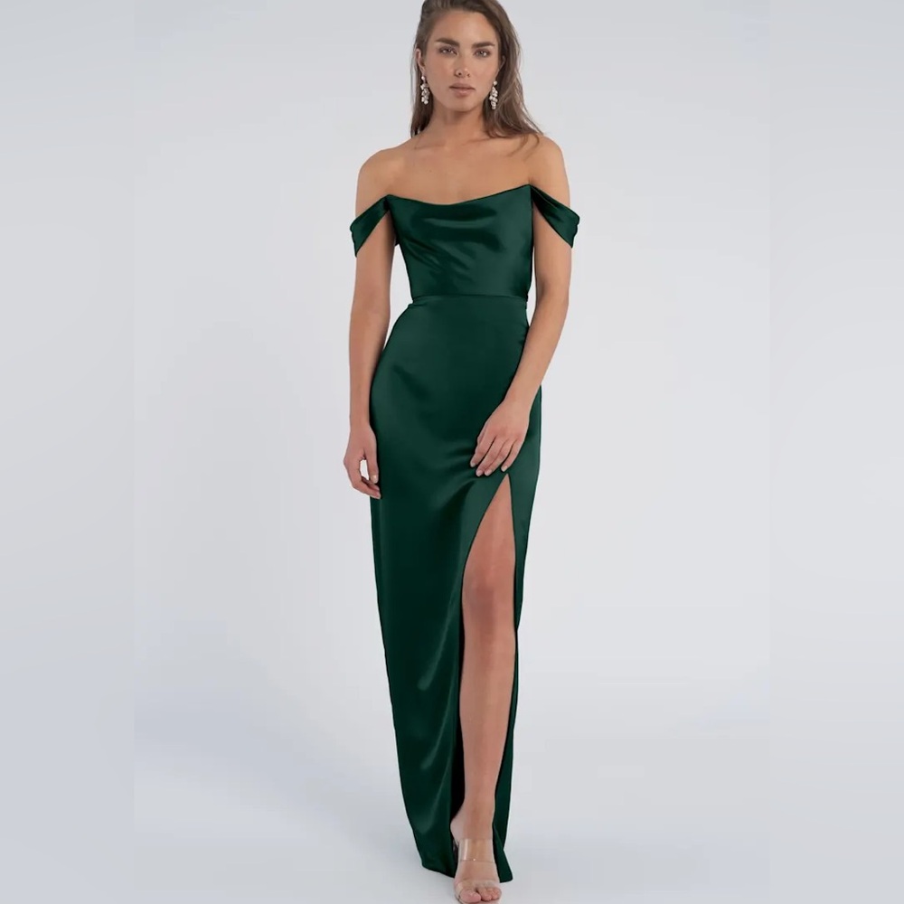 Jenny Yoo Sawyer Dress in Emerald